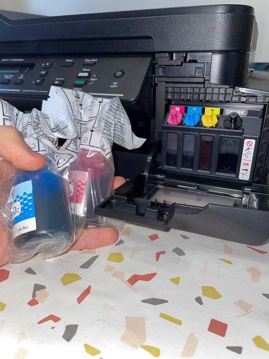 Принтер Brother DCP-T720DW в отлично състояние идеален за офиса