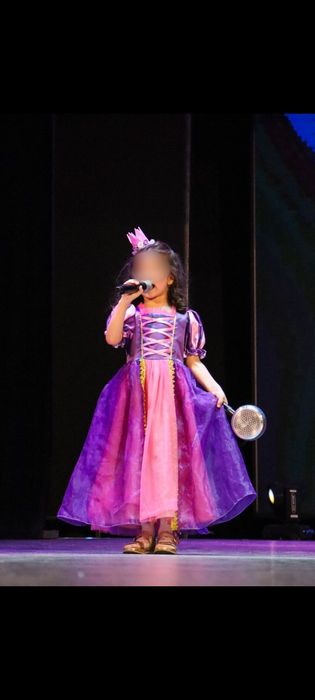 Платье Рапунцель напрокат