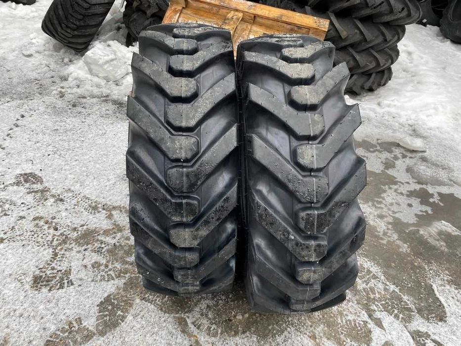 12.5/80-18 Cauciucuri noi Buldoexcavator 14PR garantie 2 ani