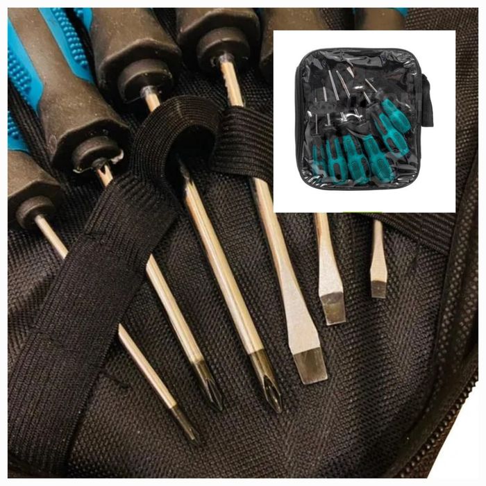 Наборы отвёрток в чехле