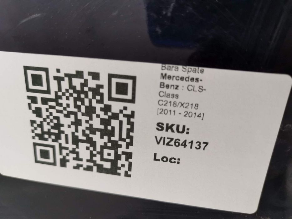 Задна броня Мерцедес-Бенц ЦЛС-Клас / Mercedes-Benz CLS-Class C218/X218