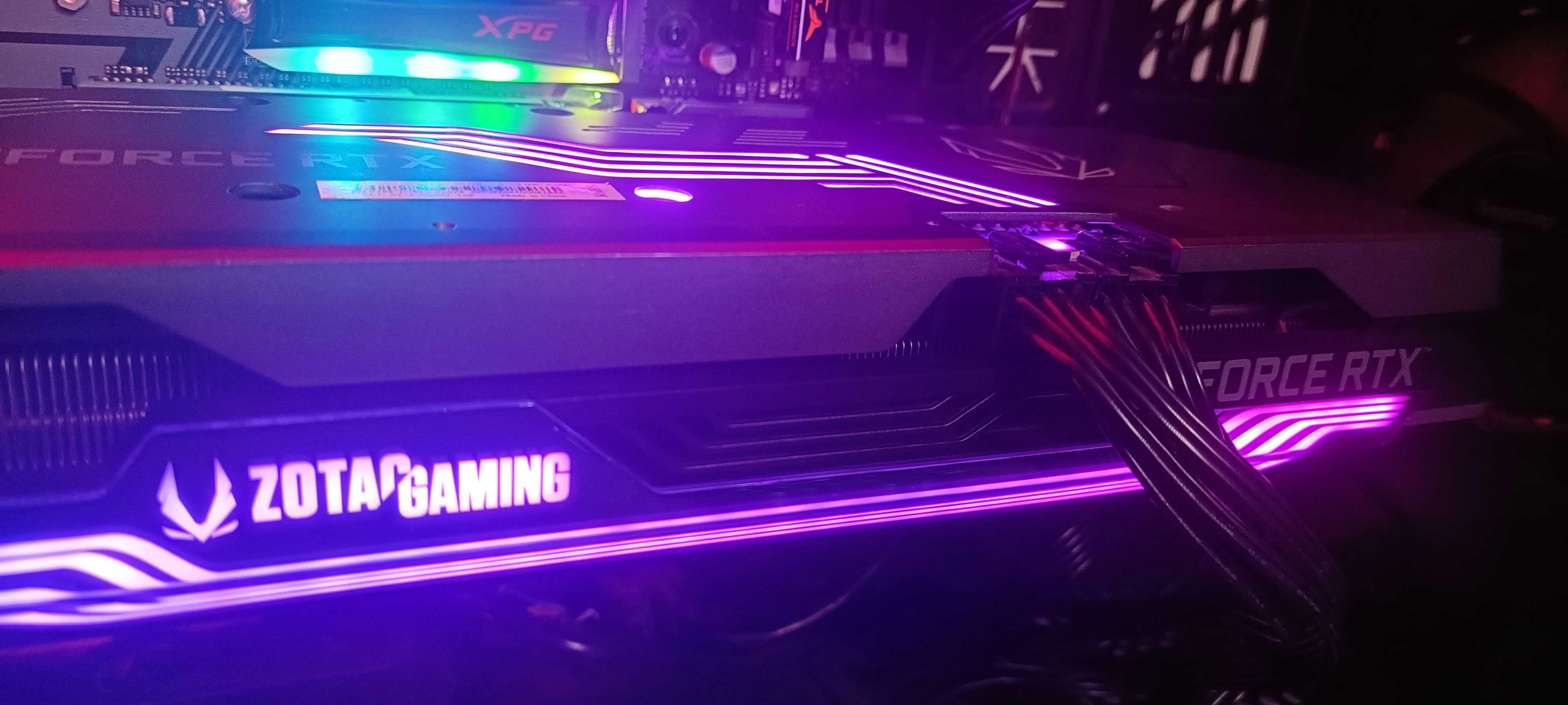 Видео карта Zotac GeForce RTX 3080 AMP HOLO 10GB видеокарта Nvidia гр ...