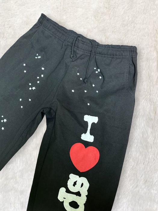 Sp5der / Spider Sweatpants Baggy cu Logo Mare – XL – NOI