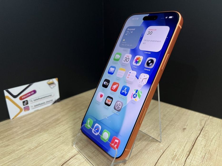 iPhone 17 Pro Max 256Gb Cosmic Orange Second-Hand 3 ani garanție, Tele