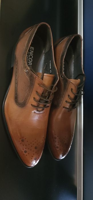 Обувь мужская кожаная
