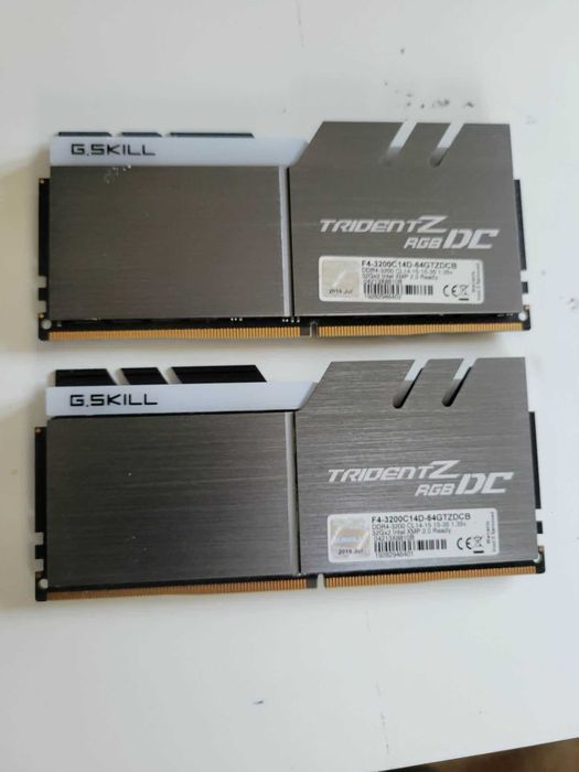 Kit RAM G.Skill Trident Z RGB DC 64GB (2x32GB) DDR4 3200MHz CL14