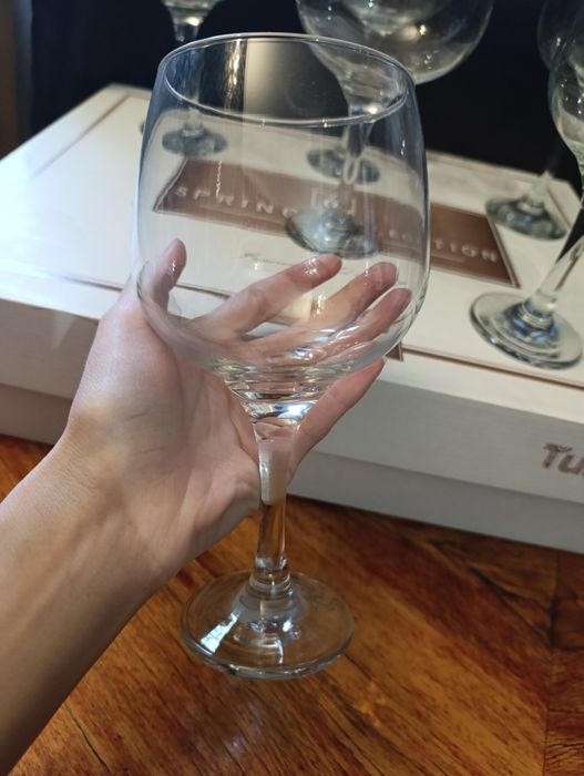 Очень большие бокалы для вина в Скандинавском стиле,700мл