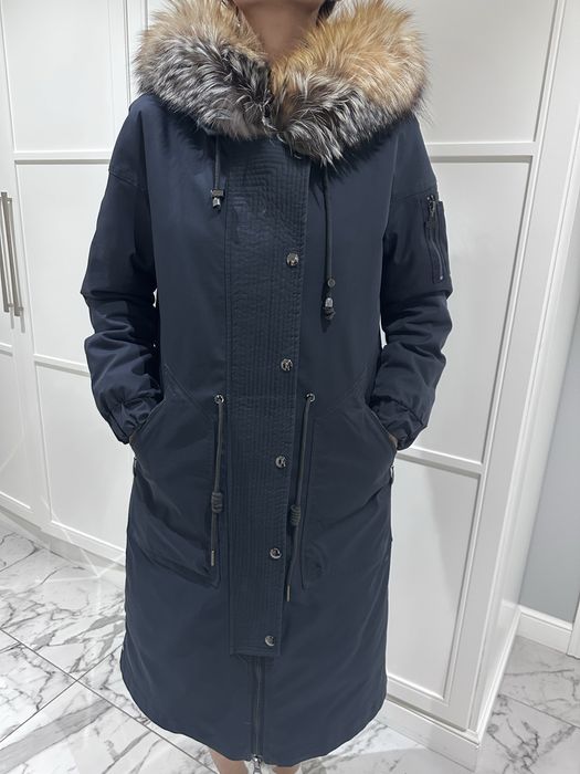 Зимняя парка, мех лиса