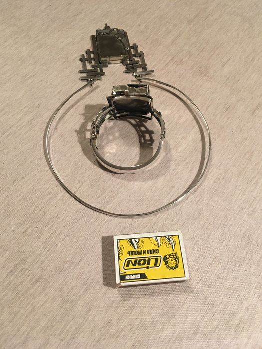 Гарнитур набор серебро .