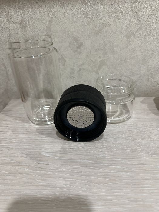 Стеклянная термос.