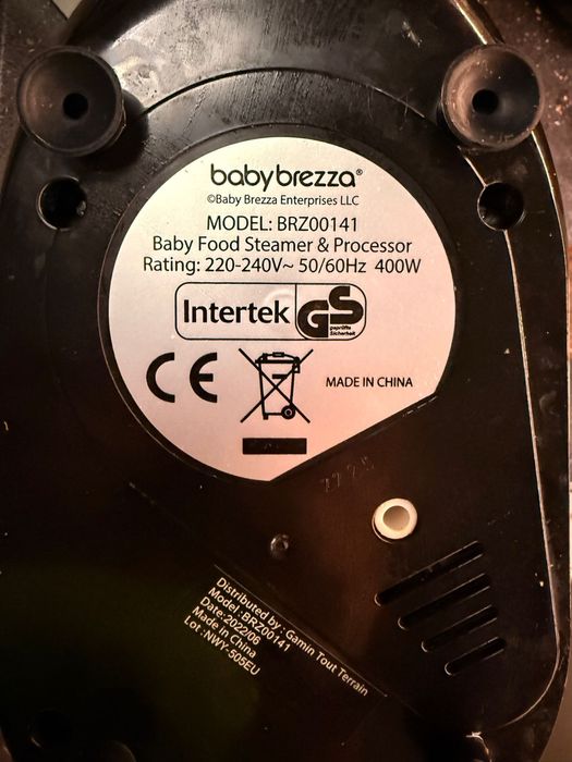 Baby brezza food maker