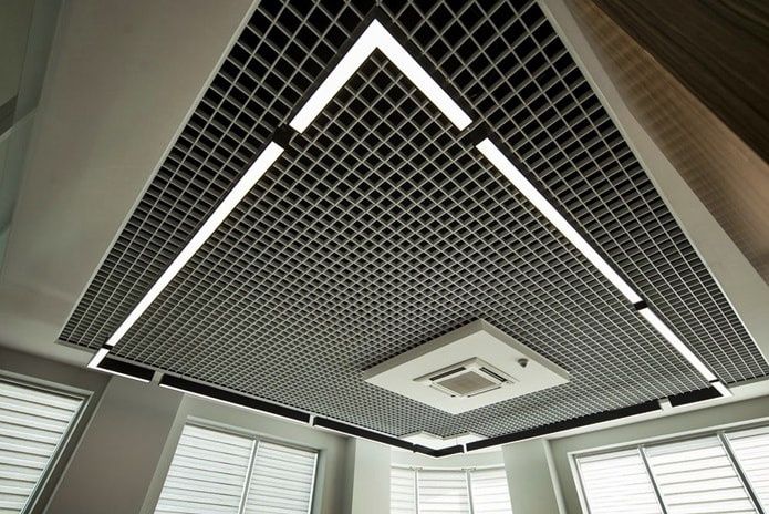 Армстронг реечный Грилято потолок Armstrong grilyato срочно ремонт(4)