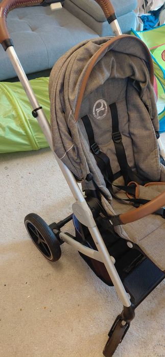 Cybex Baluos S  количка с кош за новородено и лятна  седалкак