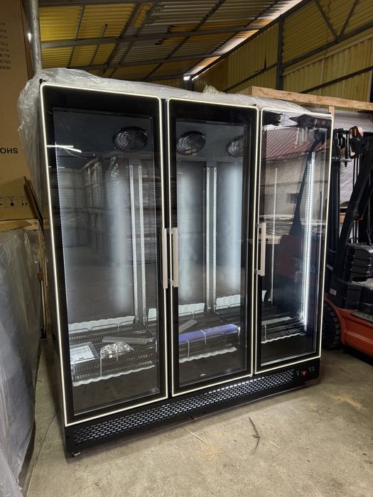 Vitrina frigorifica verticala 3 usi FULL  Black 1600L