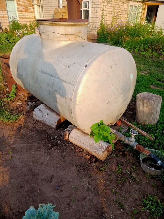 Продам алюминевую бочку