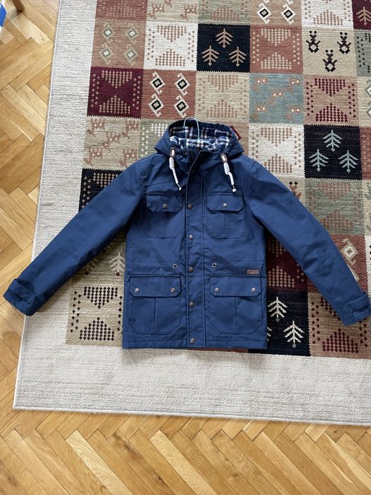 Geaca barbateasca de iarna parka iSolid masura S