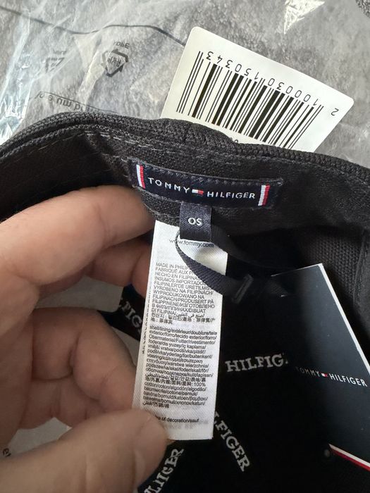 Tommy Hilfiger sapca neagra unisex cu logo marime OS noua