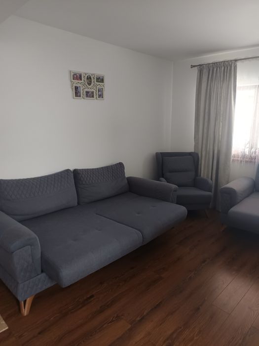 Set 2 canapele extensibile+fotoliu