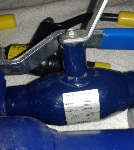 Сферични кранове на заварка