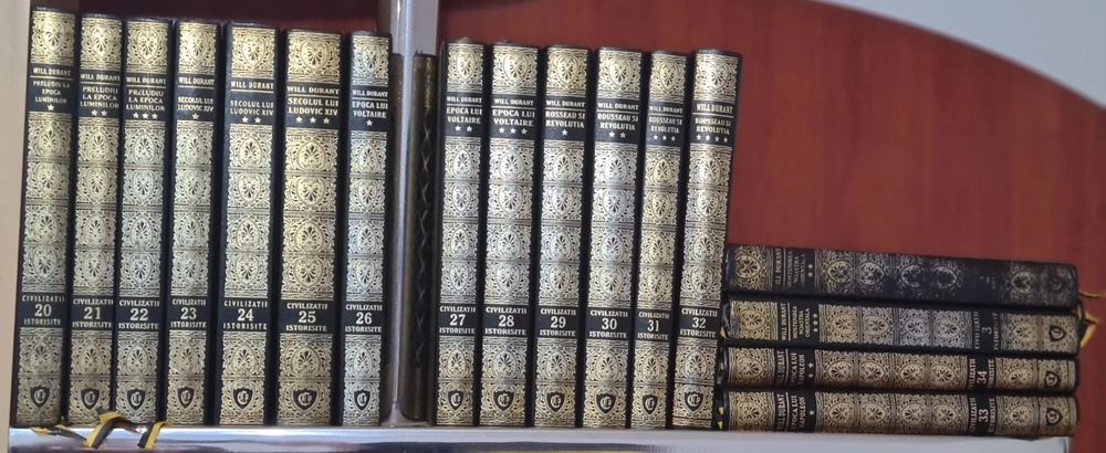 Civilizații istorisite de Will si Ariel Durant 34 vol.