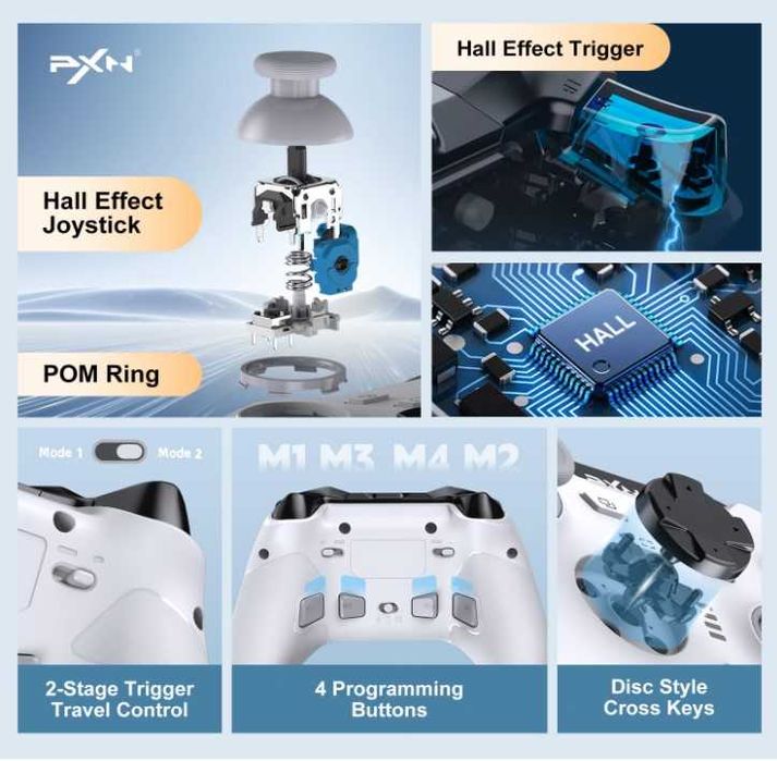 Controller Wireless Gaming PXN P5 PC / Nintendo Switch / Android / iOS