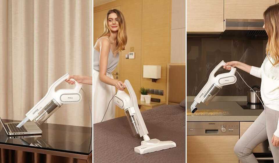Вертикальный пылесос Xiaomi Deerma Vacuum Cleaner DX700 EU