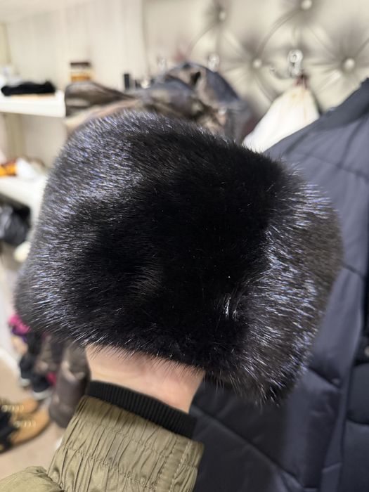 Новая шапка норковая