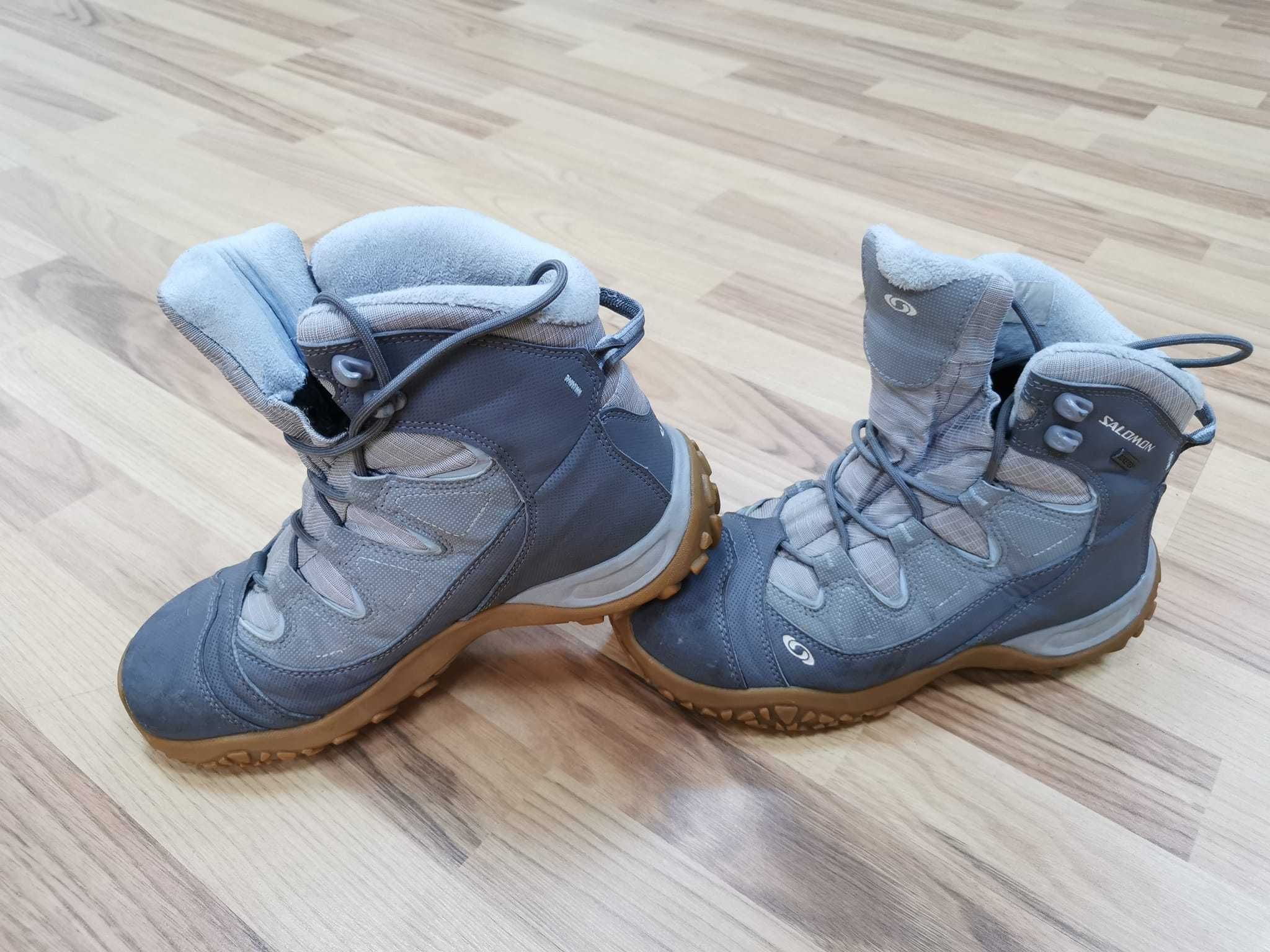 Ghete iarna Salomon 40 2 3 gore tex Sebis OLX.ro