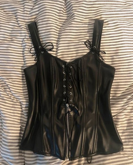 Corset de  Piele