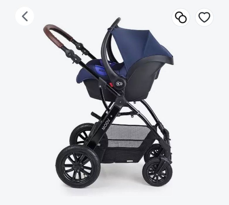 Коляска 3в1 в отличном состоянии (люлька + прогулка + автокресло)