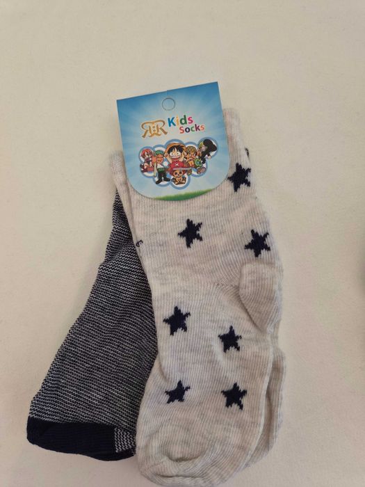 1бр-0.30€ 20бр-4.49€ детски чорапи, бебешки чорапки, различни десени