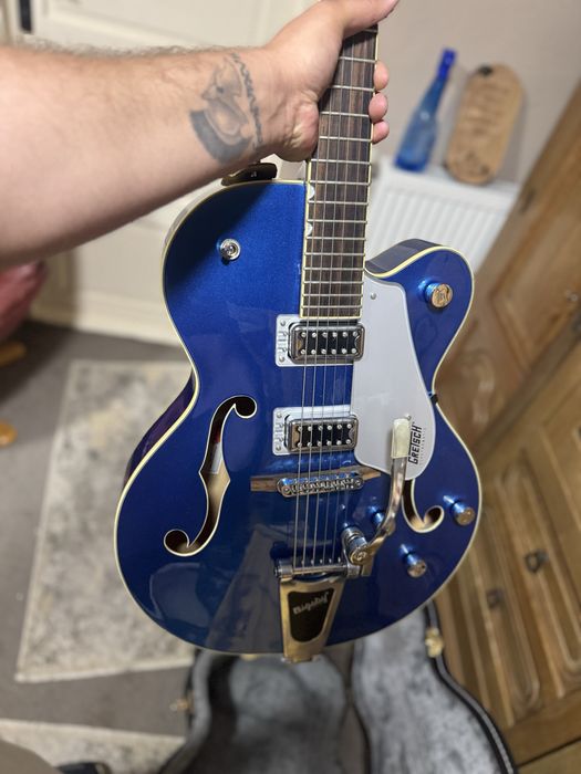 Chitară Gretsch G-5420T Electromatic Hollow Body Fairlane Blue + Hardcase