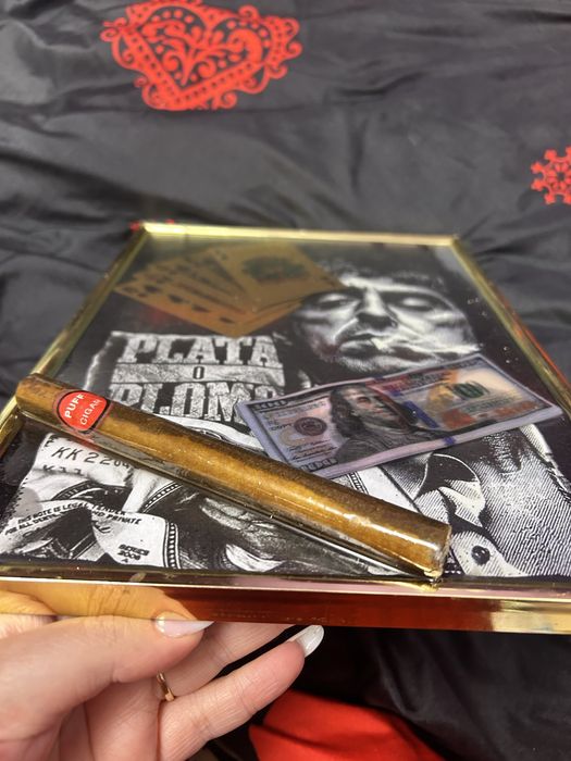 Tablou rășină epoxy realizat manual - A4