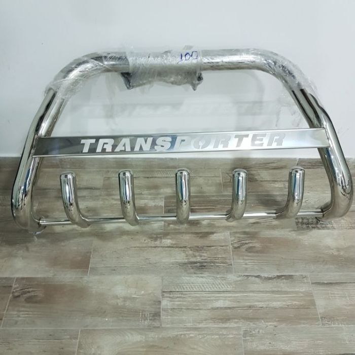 vw t4  inox,manere usi inox, capace oglinzi, deflector cap,husa capota