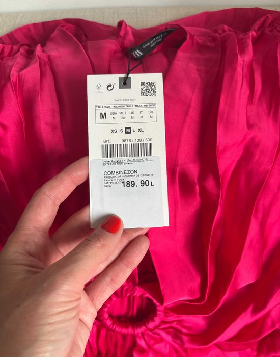 Salopetă elegantă ZARA (nouă), cu etichetă