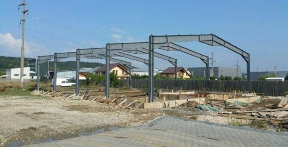 Vând hală metalică conform proiectului dvs lucrăm fără avans