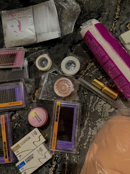 Набор наращивание ресниц инструментов