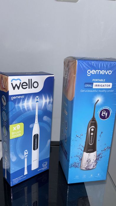 Pachet IRIGATOR bucal + periuța electrică NOI SIGILATE