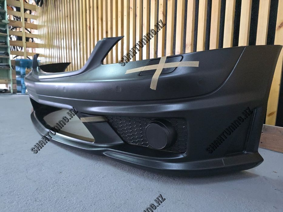 Mercedes W221 бампер AMG дорестайл