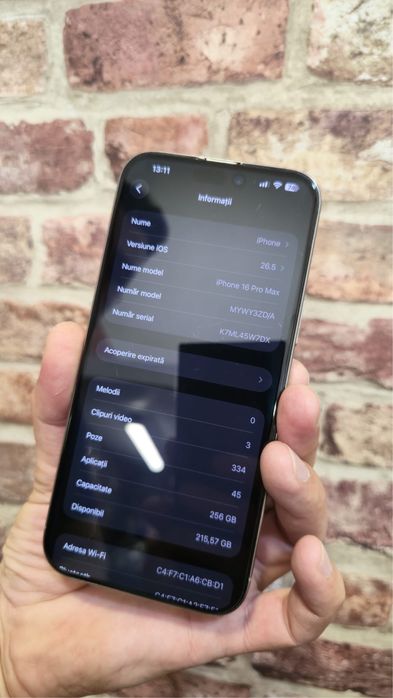 Iphone 16 ProMax battery 92%