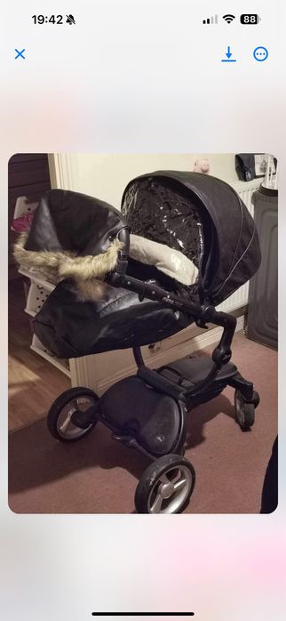 Mima Xari количка с много екстри и столче за кола Be Safe с изофикс