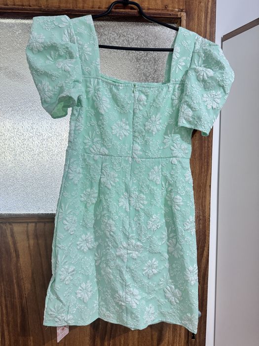 Рокля зелена shein