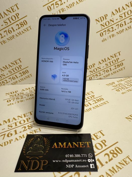 NDP Amanet Braila Honor X6B 128gb (48826)