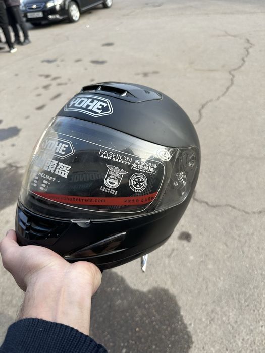 Мотоцикл шлем новый