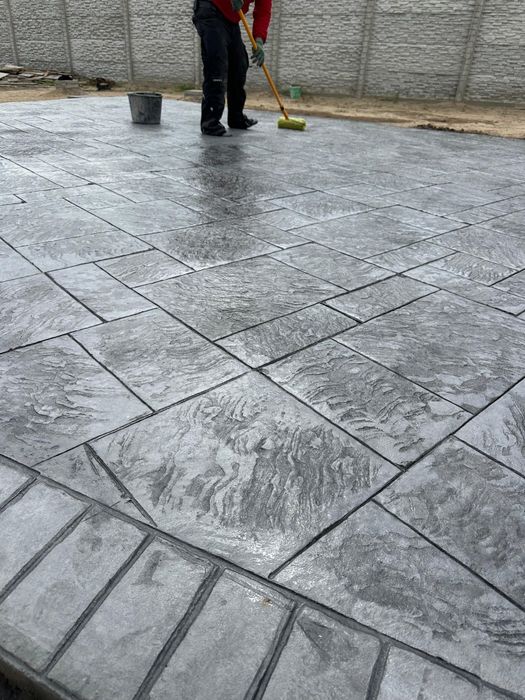Beton amprentat Dâmbovița