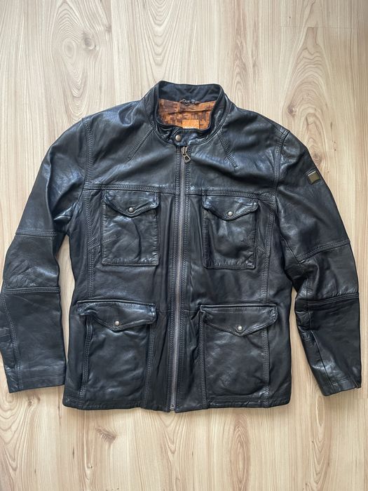 HUGO BOSS Orange  Joctor 1 Leather Jkt/мъжко кежено(естествена)яке XL