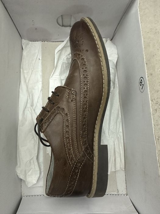 Мъжки обувки, естествена кожа. Номер 40,5.