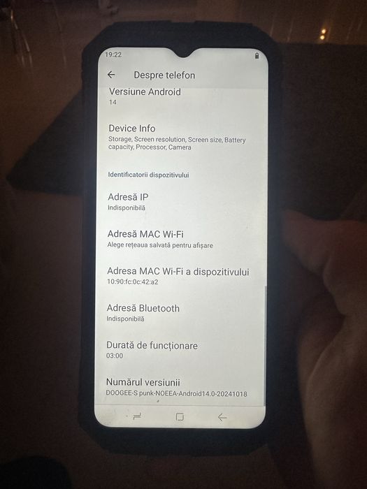 Doogee S punk 256 gb nou