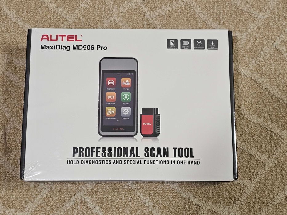 Autel MaxiDiag MD906 PRO Diagnoza full, 11+ services CANFD, FCA VW SFD