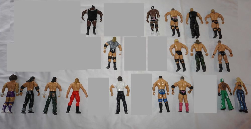 18 Кеч Фигури на Jakks Pacific Torrie Wilson/Matt Hardy/Edge/Sandman